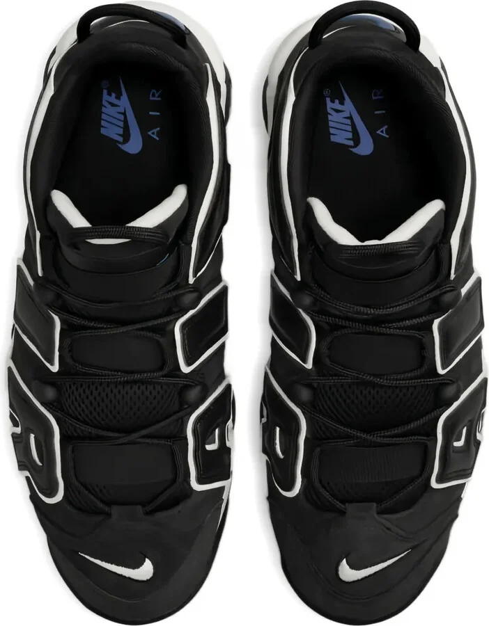 Air More Uptempo 96 "Black/Star Blue" sneakers - Image 4