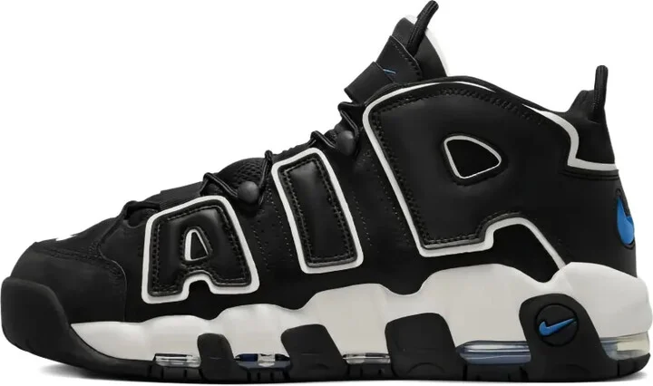 Air More Uptempo 96 "Black/Star Blue" sneakers - Image 5