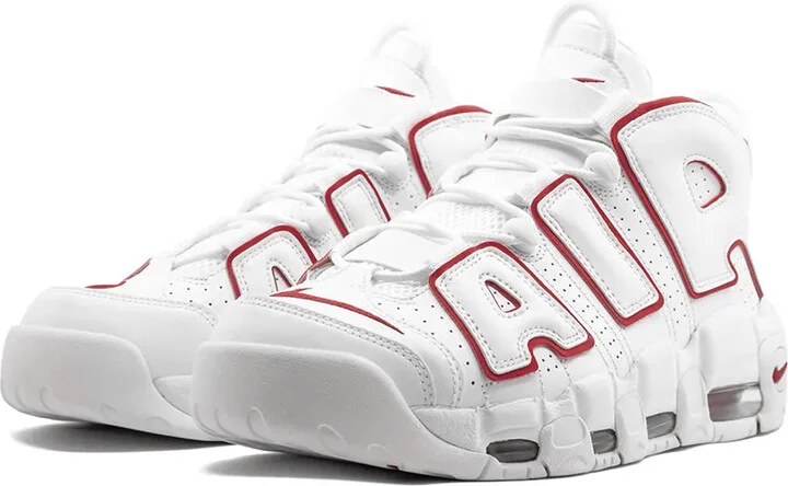 Air More Uptempo '96 "White/Varsity Red/White" sneakers - Image 2