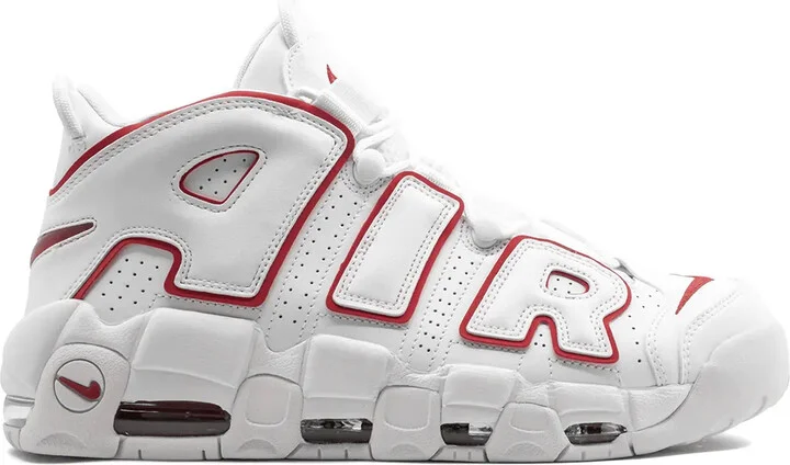 Air More Uptempo '96 "White/Varsity Red/White" sneakers