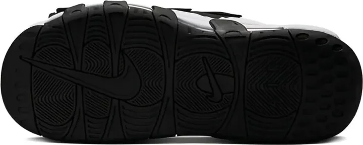Air More Uptempo "Black/White/Red" slides - Image 5
