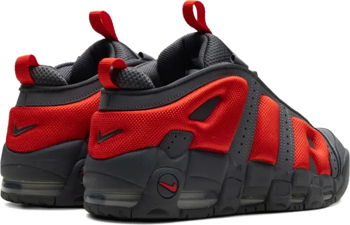 Air More Uptempo " Dark Grey/Metallic Silver/Light Crimson" sneakers - Image 3