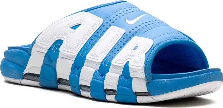Air More Uptempo "University Blue/White" slides - Image 2