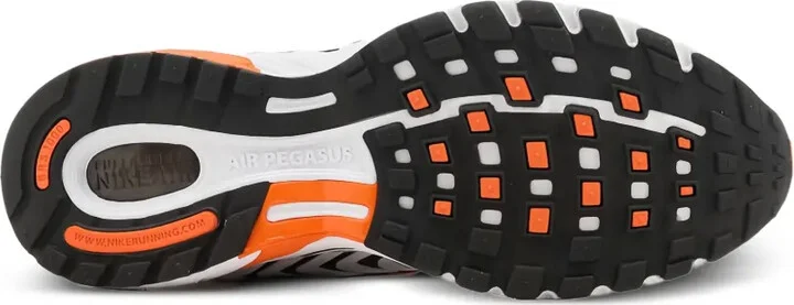 Air Pegasus 2005 "White/Black/Metallic Silver/Safety Orange" sneakers - Image 5
