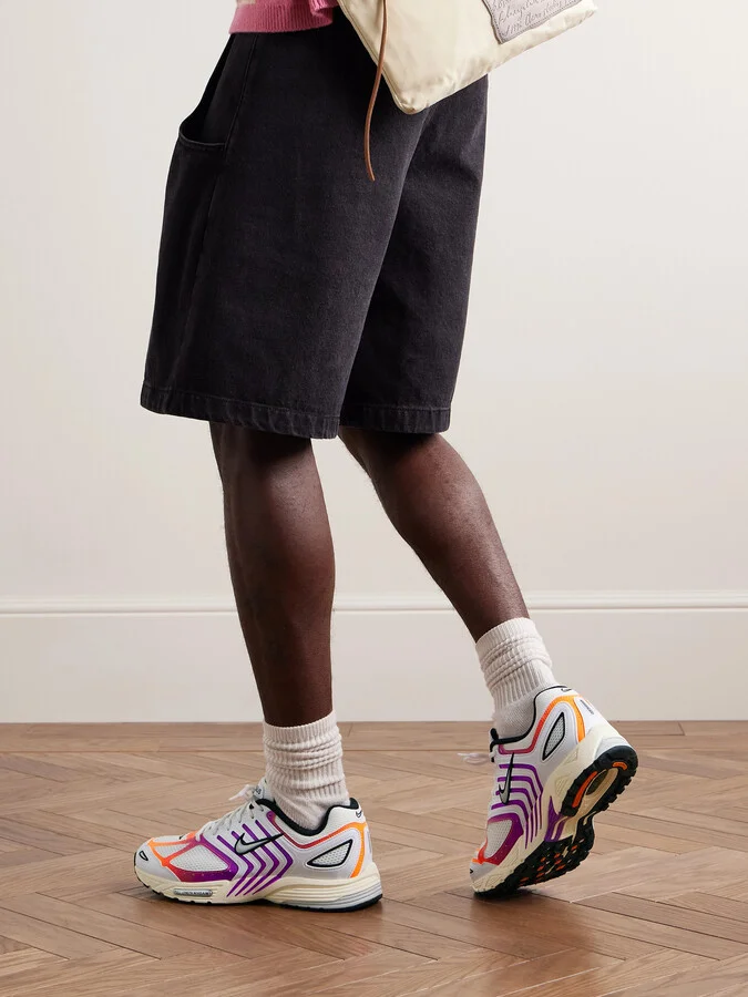 Air Pegasus 2K5 Leather and Mesh Sneakers - Image 2