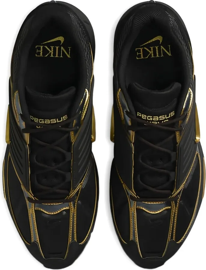 Air Pegasus Wave Premium " Black/Metallic Gold/Anthracite/Gridiron" sneakers - Image 4