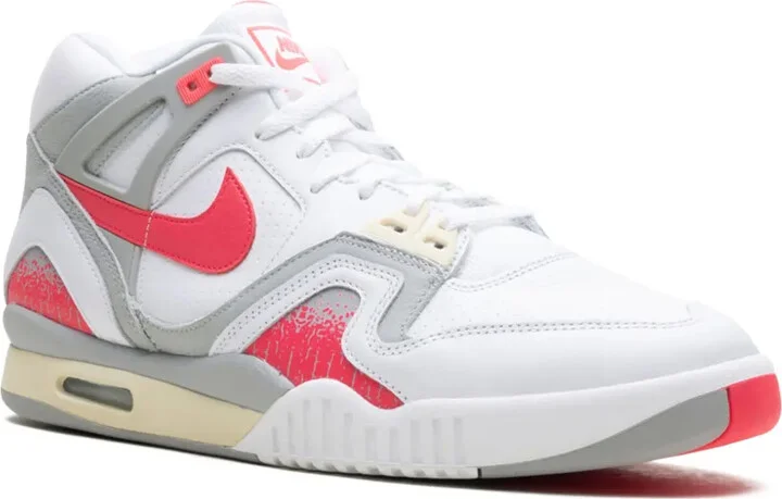 Air Tech Challenge II "White/Racer Pink/Light Smoke Grey/Coconut Milk" sneakers - Image 2