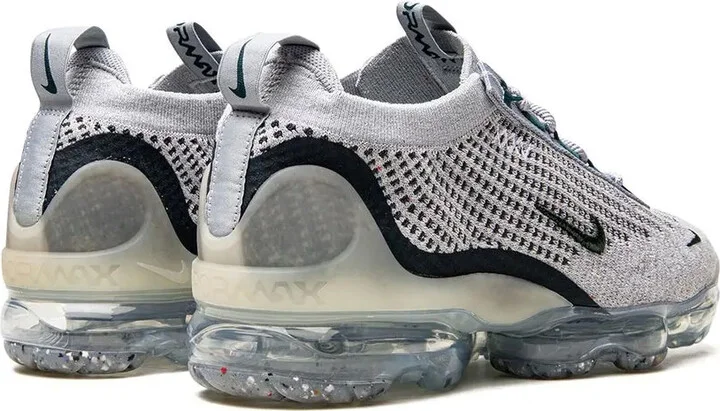 Air Vapormax 2021 Flyknit SE "Light Bone/Dark Atomic Teal" sneakers - Image 3