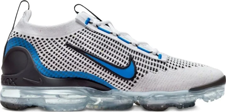 Air VaporMax 2021 Flyknit "White/Black/Photo Blue" sneakers