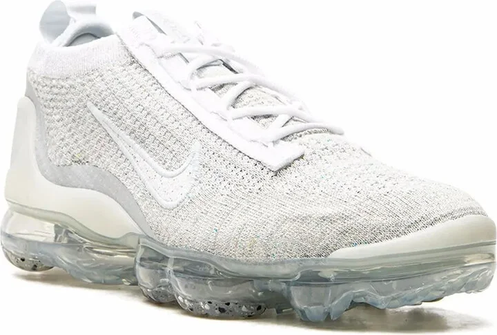 Air Vapormax 2021 Flyknit "White Pure Platinum" sneakers - Image 2