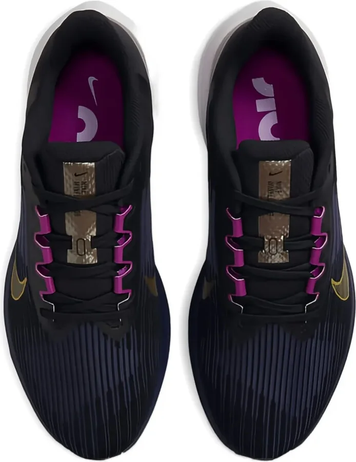 Air Winflo 9 "Black/Gold Suede" sneakers - Image 4