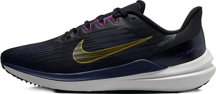 Air Winflo 9 "Black/Gold Suede" sneakers - Image 5