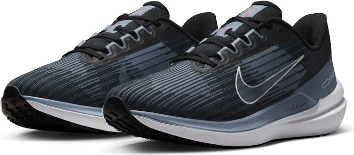 Air Winflo 9 DD6203-008 Men's US 7.5 Black Ash Slate Running Shoes GBNC223