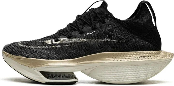 Air Zoom Alphafly NEXT% 2 "Black/Gold/White" sneakers - Image 5