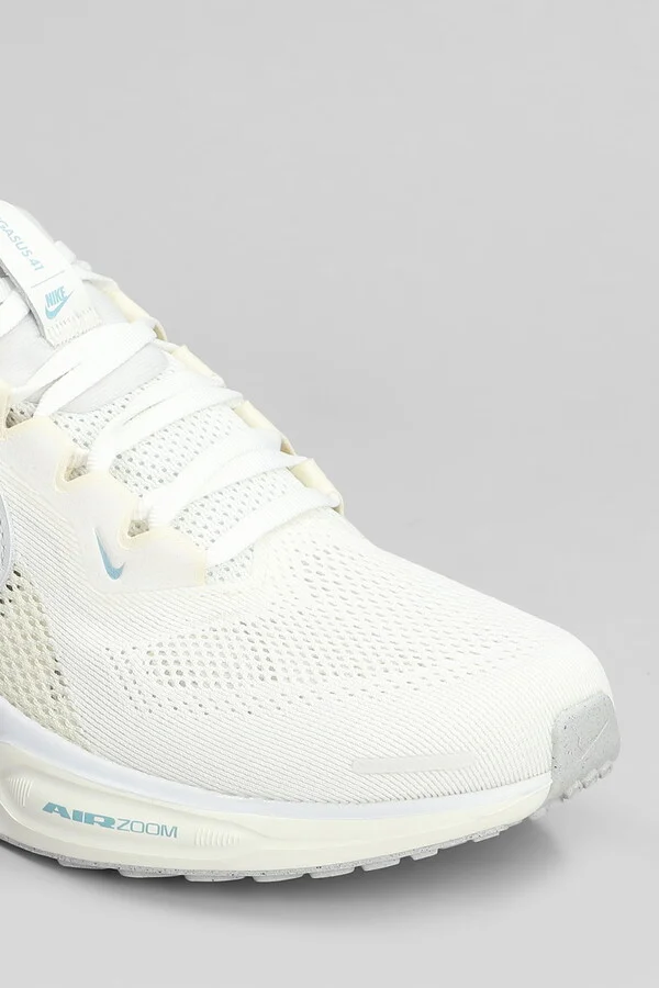Air Zoom Pegasus 41 Sneakers In White Leather And Fabric - Image 5