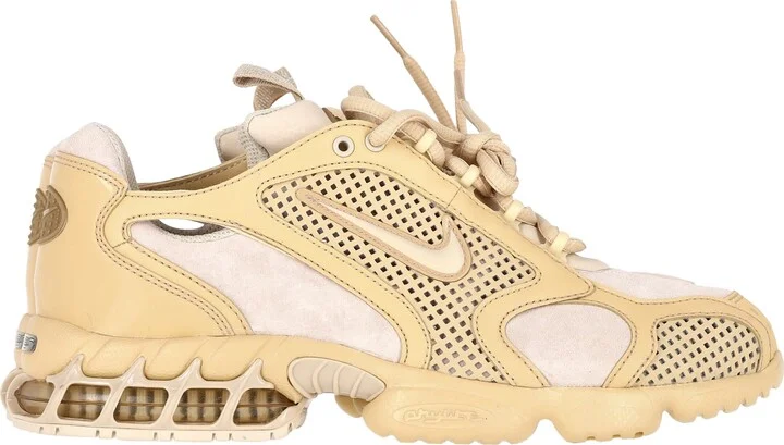 Air Zoom Spiridon Cage 2 Sesame Trainers in Nude Synthetic