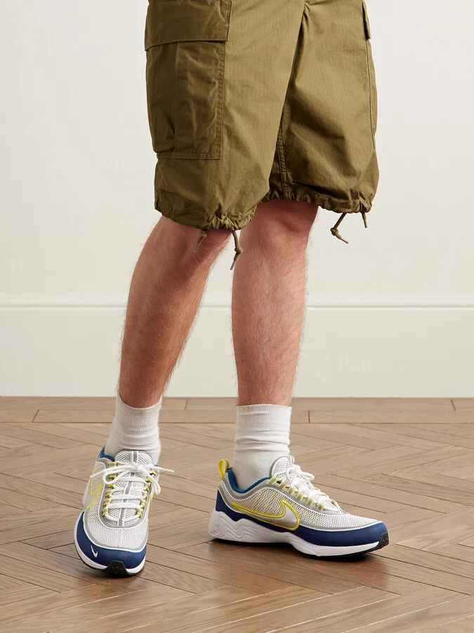 Air Zoom Spiridon Rubber-Trimmed Mesh Sneakers - Image 2