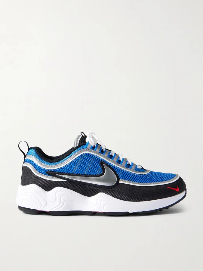 Air Zoom Spiridon Rubber-Trimmed Mesh Sneakers