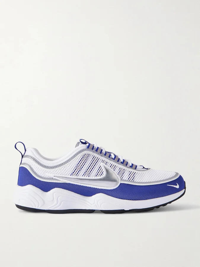 Air Zoom Spiridon Rubber-Trimmed Mesh Sneakers