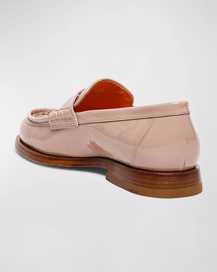 Airglow Patent Leather Penny Loafers - Image 2