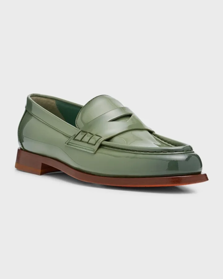 Airglow Patent Penny Loafers - Image 2