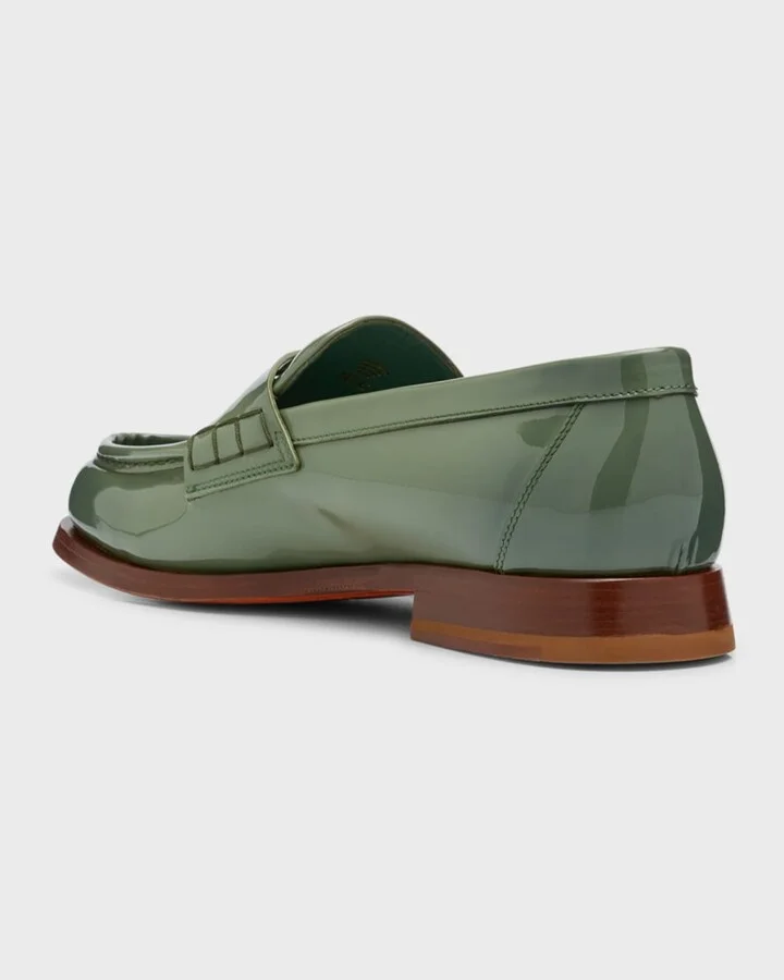 Airglow Patent Penny Loafers - Image 4