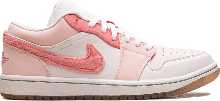 AirJordan 1 Low "Mighty Swooshers Pink" sneakers