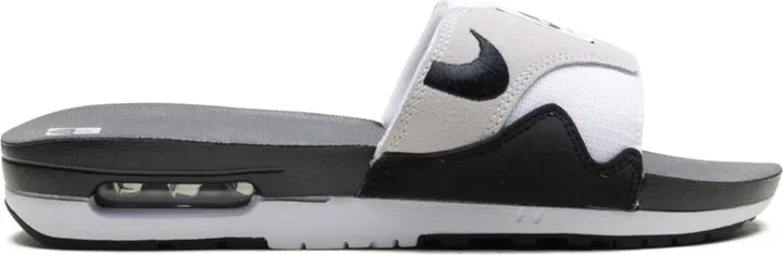 AirMax 1 "White/Black" slides