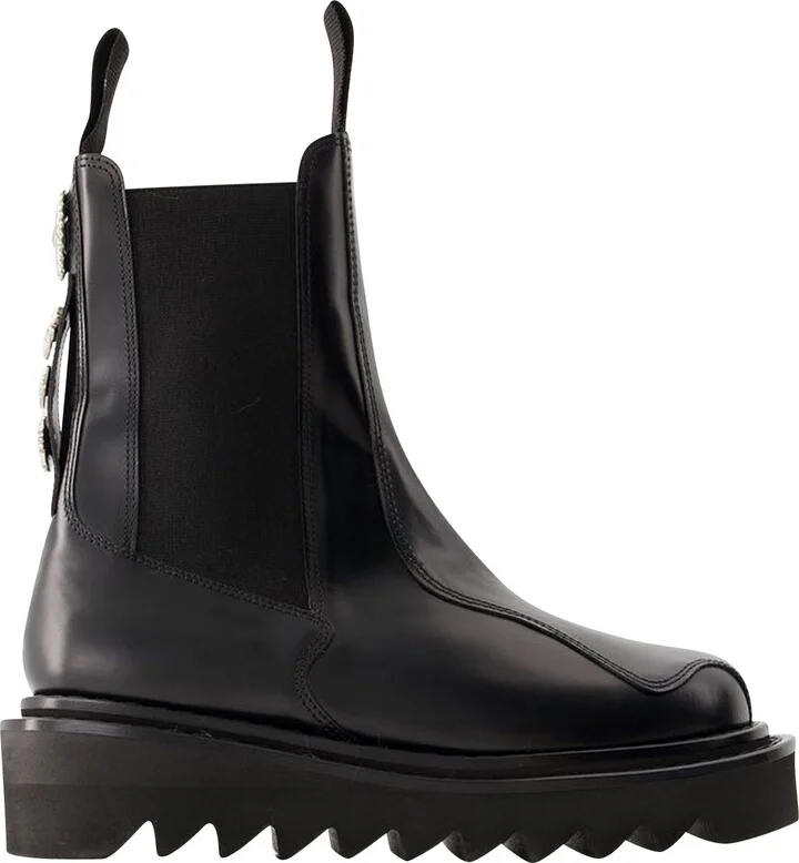 Aj1146 Boots - Toga Pulla - Leather - Black