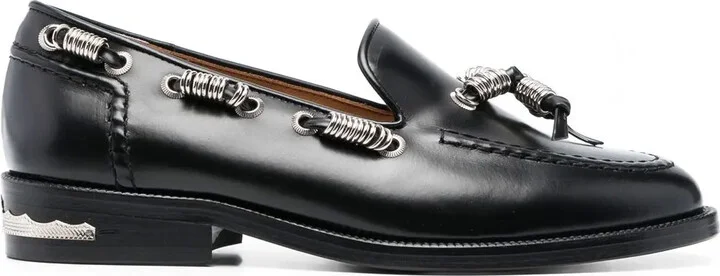 AJ1230 leather loafers