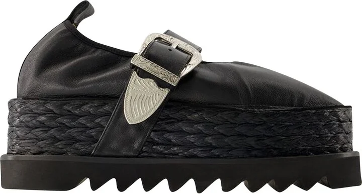 Aj1314 Loafers - Toga Pulla - Leather - Black