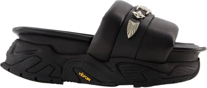 Aj1315 Sandals - Toga Pulla - Leather - Black
