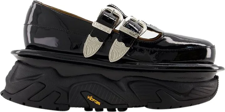 Aj1316 Loafers - Toga Pulla - Leather - Black