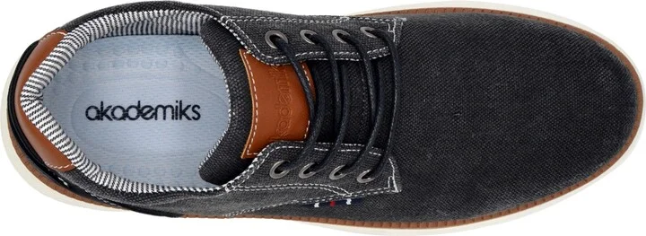 Akademiks Men's Dayton Chambray Casual Shoes - Image 9