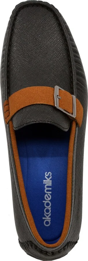 Akademiks Men's Dover Slip On Driving Loafers - Image 9