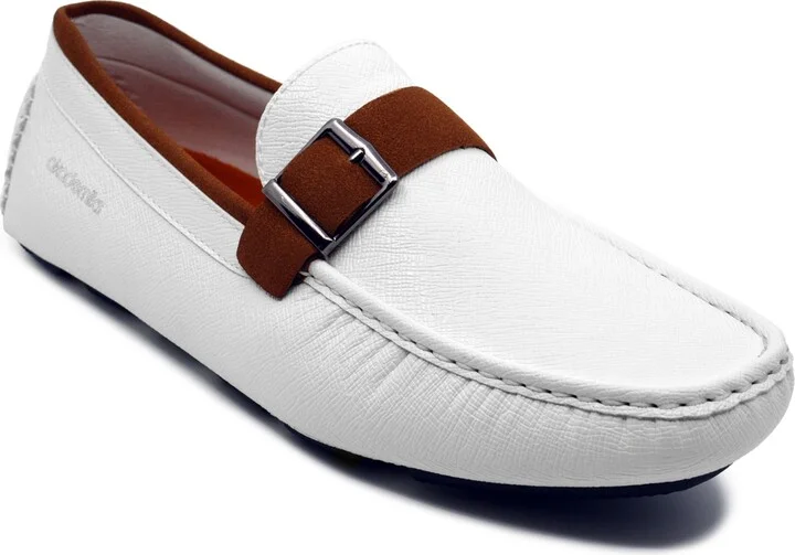 Akademiks Men's Dover Slip On Driving Loafers