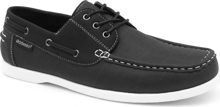 Akademiks Men's Marina 2.0 Lace-Up Boat Shoes