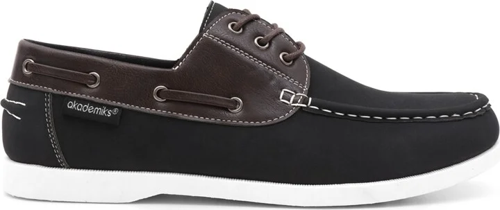 Akademiks Men's Marina Lace-Up Boat Shoes - Image 7