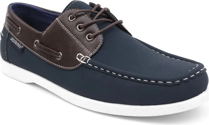 Akademiks Men's Marina Lace-Up Boat Shoes