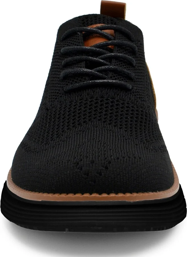 Akademiks Men's Olney Wingtip Knit Oxford Shoes - Image 3