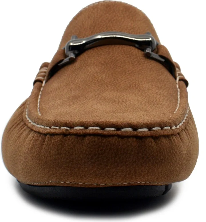 Akademiks Men's Weston Slip On Buckle Loafers - Image 6
