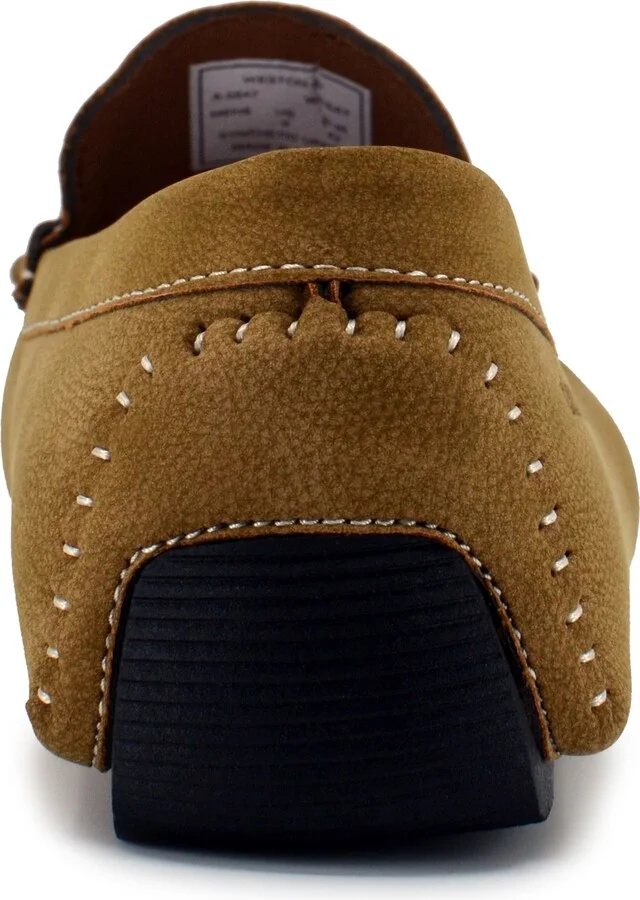 Akademiks Men's Weston Slip On Buckle Loafers - Image 8