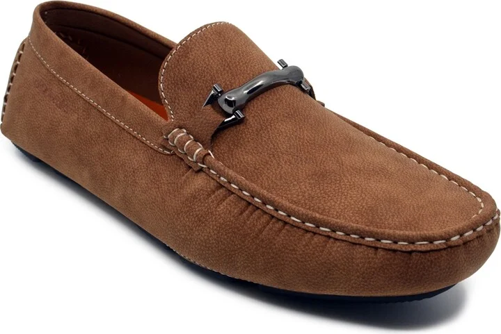 Akademiks Men's Weston Slip On Buckle Loafers