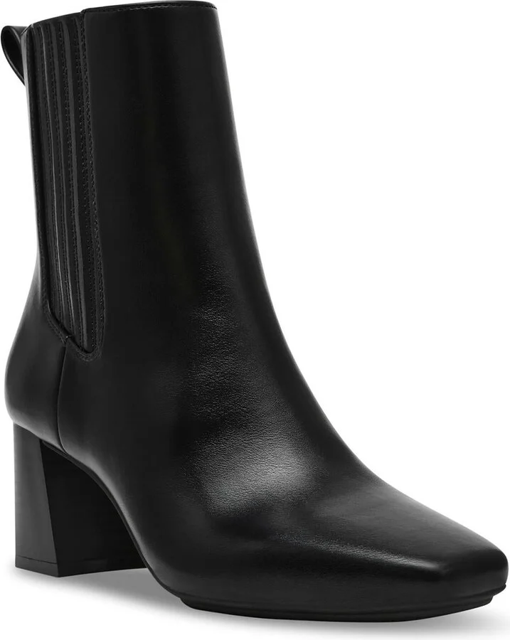 AKALISIA Womens Flex Fit Manmade Ankle Boots