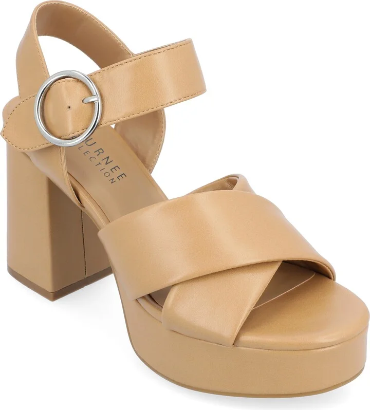 Akeely Block Heel Platform Sandal