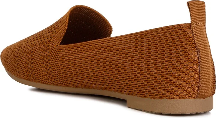 Akili Textured Knit Pointed Toe Flat - Image 2