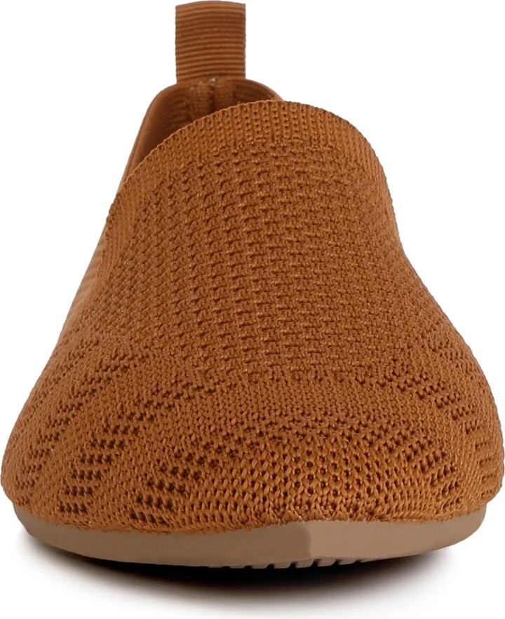 Akili Textured Knit Pointed Toe Flat - Image 3
