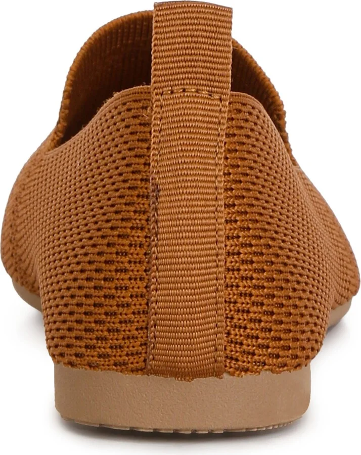 Akili Textured Knit Pointed Toe Flat - Image 4