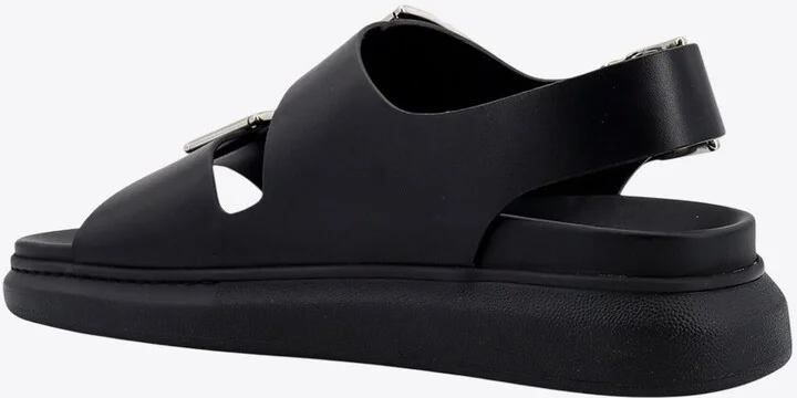 Alabama Buckled Leather Sandals - Image 2