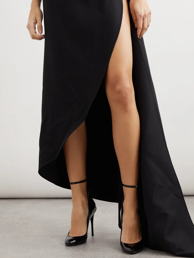 Alaïa - 90 Patent-leather Pumps - Black - Image 2